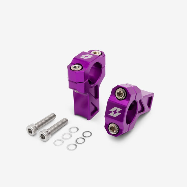 Full-E Charged Handlebar Risers 25mm for TL6000 Purple
