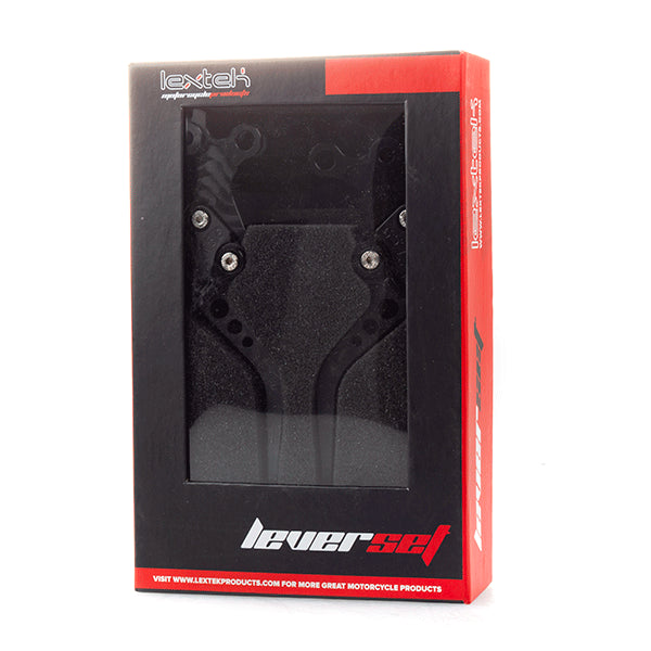 Lextek CNC Brake & Clutch Lever Set B-16R / B-16L Short Black