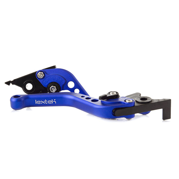 Lextek CNC Brake & Clutch Lever Set F-25 / H-17 Short Blue