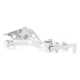 Lextek CNC Brake & Clutch Lever Set F-25 / H-17 Short Silver