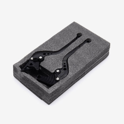 Lextek CNC Brake & Clutch Lever Set F-14 / V-4 Long Black