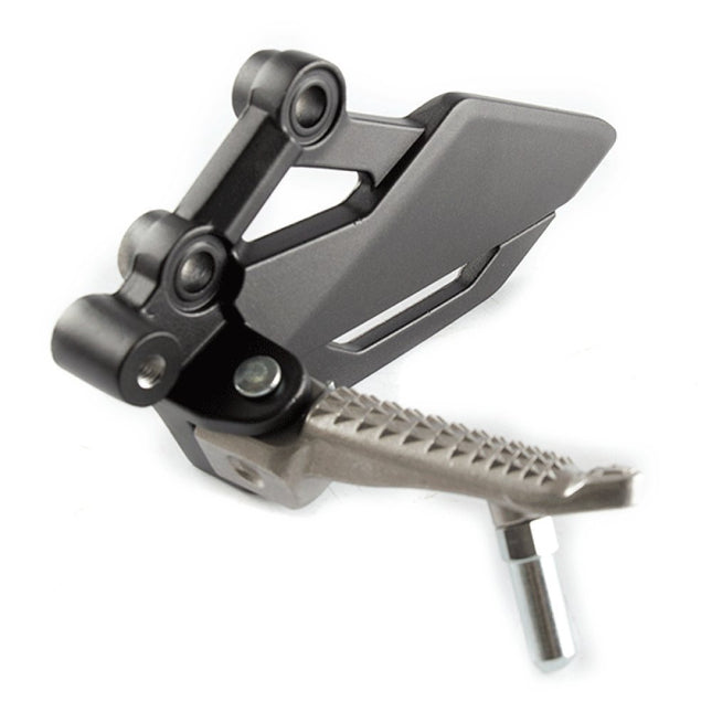 Left Rider Footpeg with Bracket for SY125-10, SY125-10-E5, SY125-10-SE-E5