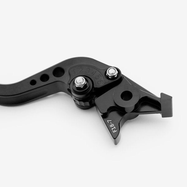 Lextek CNC Brake & Clutch Lever Set F18-7 / S-13H F18-7 / S-13H Short Black