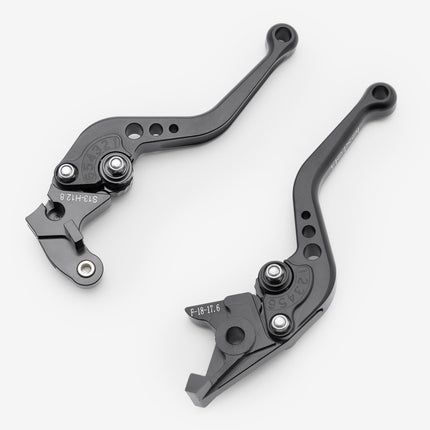 Lextek CNC Brake & Clutch Lever Set F-18 / S-13H Short Black