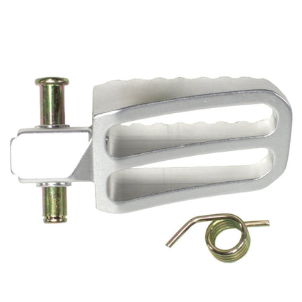 Left Rider Footpeg with Bracket for ZS125GY-10, ZS125GY-10C