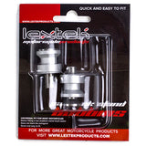 Lextek Silver Paddock Stand Bobbins M10 x 1.25mm