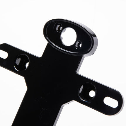 Number Plate / License Bracket (Rear) Front Part Black