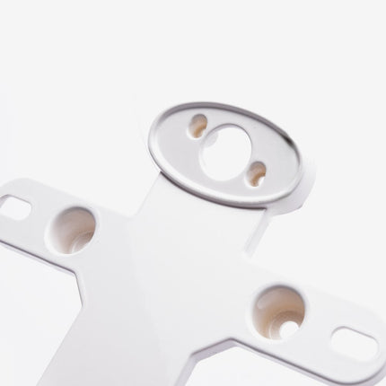 Number Plate / License Bracket (Rear) Front Part White