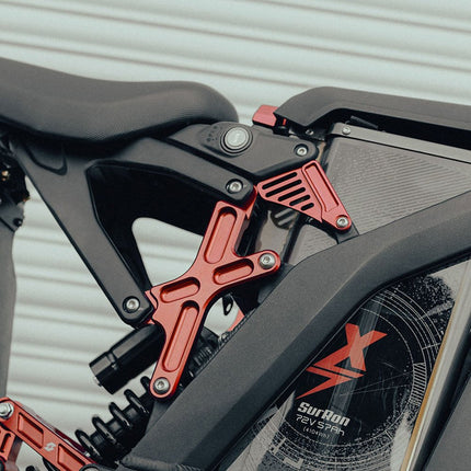 Full-E Charged Seat Lift Kit Aluminium Red