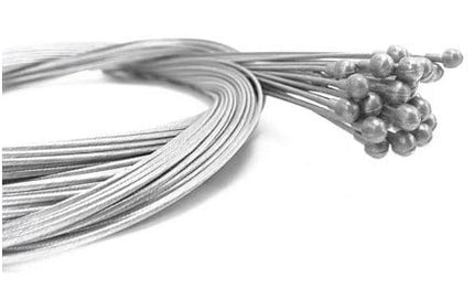 10PC 1.5mm Wire 1700mm Long Cable With 6mm Head Pear Nipple Universal