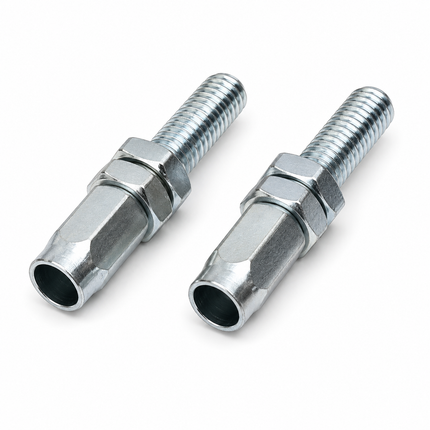 Cable Adjuster Screw M6 Universal Throttle Clutch Brake 2PCS 40mm Long