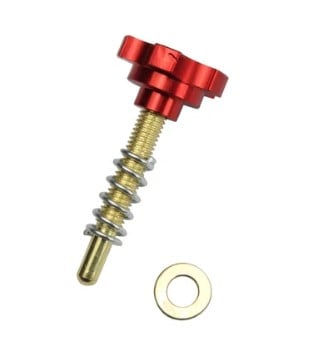 Red Carburettor Idle Speed Adjusting Screw Pwks 01-1026.