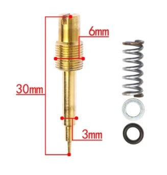 Medium Air Fuel Mixture Adjusting Screw CVK34 CVK36 CVK40 CBR-CB-1G PD26J