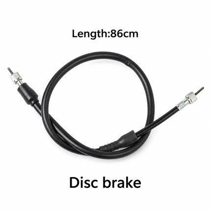 Speedometer Cable Yamaha YBR125 Disc Brake 890mm Black