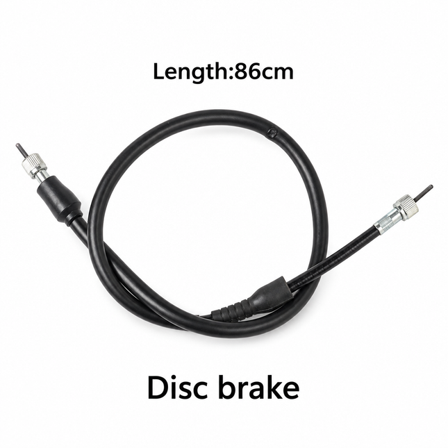 Speedometer Cable Yamaha YBR125 Disc Brake 890mm Black