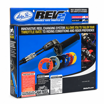 Rev 2 Throttle Kit 2009-2011 Kawasaki KX450F Motion Pro 01-2746