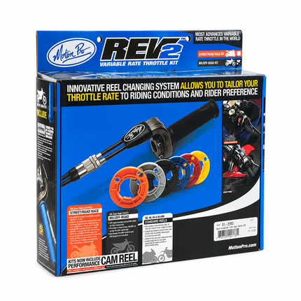 REV2 Throttle Kit 2013-2015 Kawasaki KX450F Motion Pro 01-2763