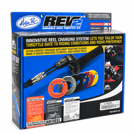 REV2 Throttle Kit 2016-2017 Kawasaki KX450F Motion Pro 01-2786