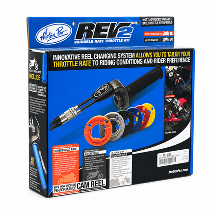 Rev 2 Throttle Kit 2013-2017 Suzuki RM-Z450 Motion Pro 01-2768
