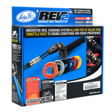 Throttle Revolver 2 2006-2014 Kawasaki ZX1400A Motion Pro 01-2767