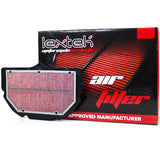 Lextek Air Filter Element for HFA3908, Suzuki 13780-35F00