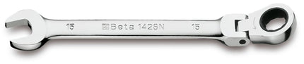 Swivel End Ratcheting Combination Spanner Wrench 16mm - Beta Tools 142SN 16