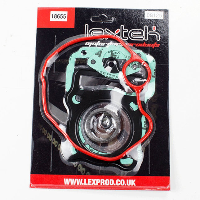 Lextek 125cc Motorcycle Top End Gasket Set 156FMI 157FMI