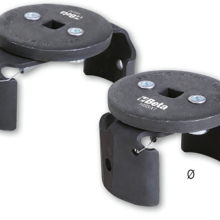 Self-Locking Oil Filter Wrench Left-Hand 60-80mm - Beta Tools 1493X/1