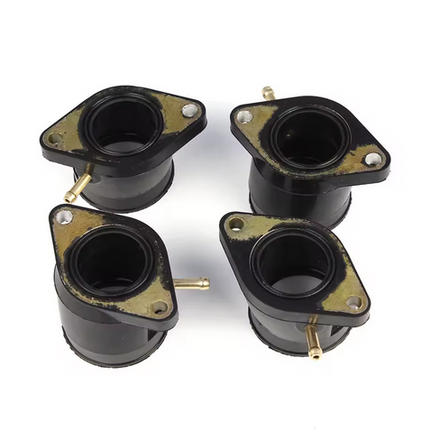 Carburetor Flange Intake Manifold SET-4 1981-1983 Yamaha XJ650 XJ750 XJ750RH