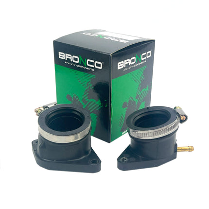 Flange Intake YFM660R Raptor Yamaha, Bronco AT-07462, 5LP-13586-01-00, 5LP-13596-01-00