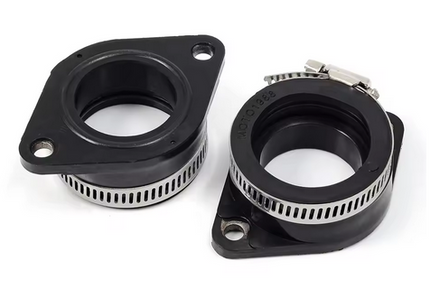 2Pcs Carburettor Intake Manifold Boot 1993-2000 Suzuki Gs 500E Gs 500ET 13101-01D00