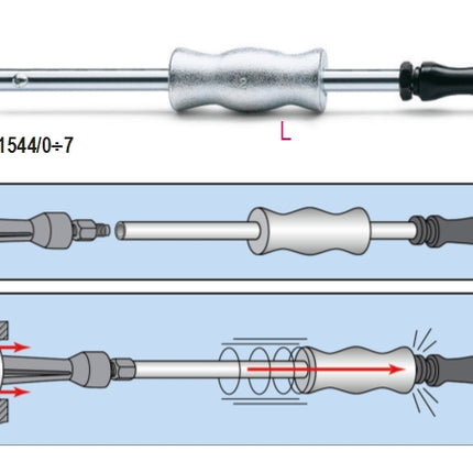 Sliding Hammer 390mm - Beta Tools 1540
