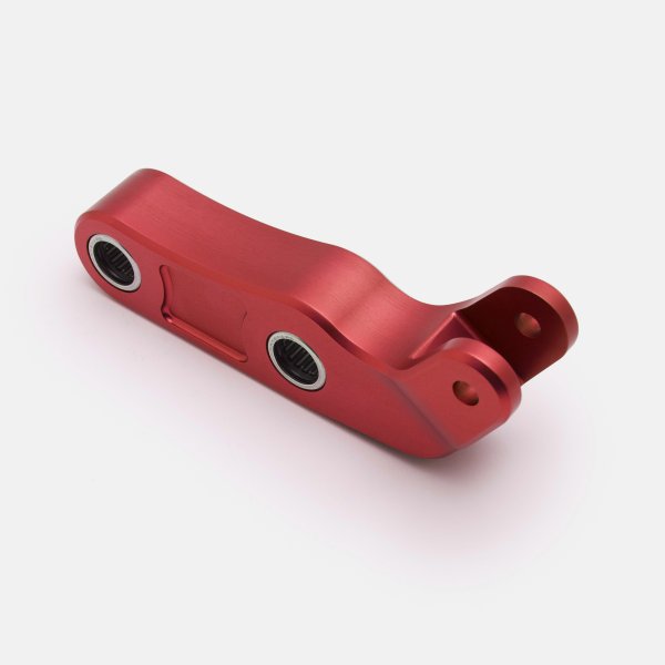 EBMX Rear Shock Linkage and Suspension Triangle for Light Bee Red