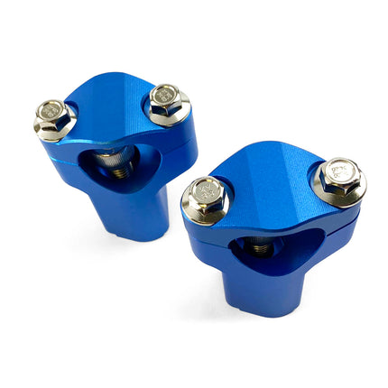 28.6mm Handlebar Clamp 52mm Risers Bar Mount In Blue for KTM Gas Gas BETA Husqvarna