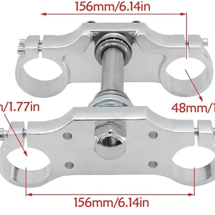 Pit Bike Triple Clamp Set 45mm 48mm Forks