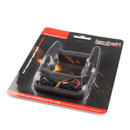 Lextek Matt Black Sequential LED Indicators with Daylight Running Lights