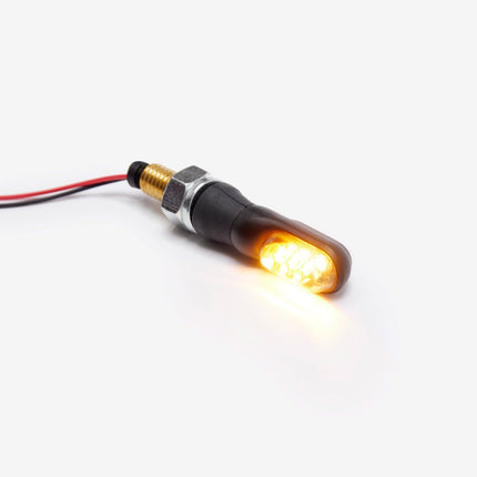 Lextek Matt Black Mini LED Indicator