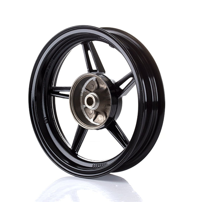 Rear Black Wheel 12 x 2.50inch for LJ50QT-N, LJ50QT-9M, LJ50QT-6L, LJ50QT-9M-E5, LJ50