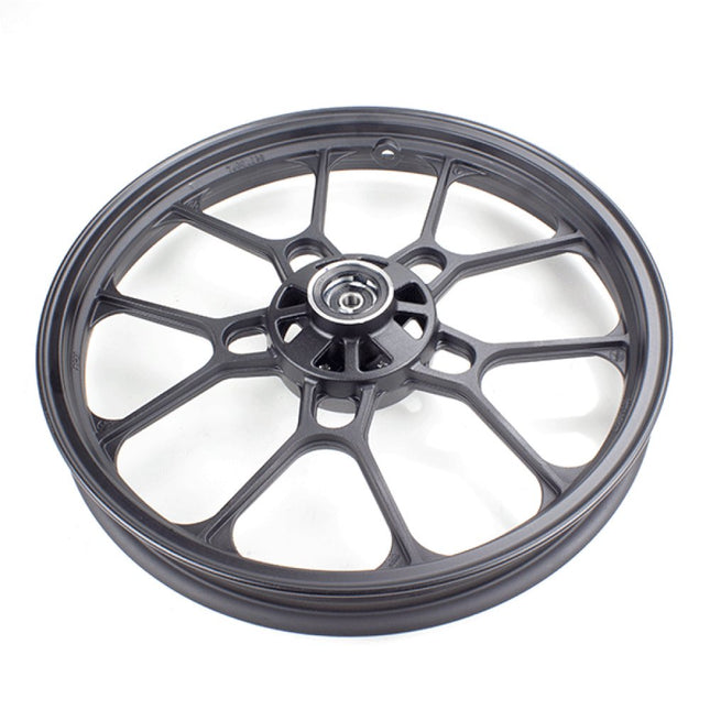 Front Black Multi-Spoke Wheel 17 x 1.85inch (Disc Brake) for SK125-22, SK125-22S, SK125-22-E4
