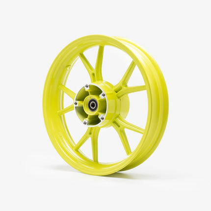 Front Fluro Yellow Wheel 16 x 3.50inch for TR125-GP2-E5