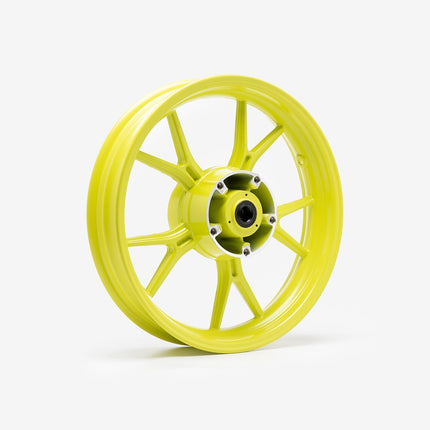 Front Fluro Yellow Wheel 16 x 3.50inch for TR125-GP2-E5