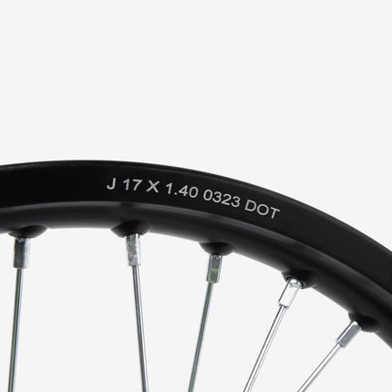 Front Wheel 17 x 1.4inch Black