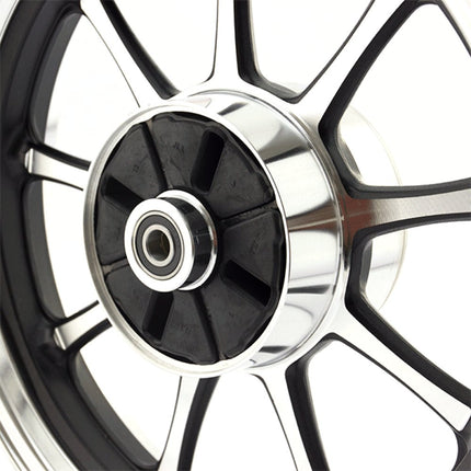 Rear Silver/Black Multi-Spoke Wheel 15 x 3.00inch for ZS125-79-E4, ZS125-79H