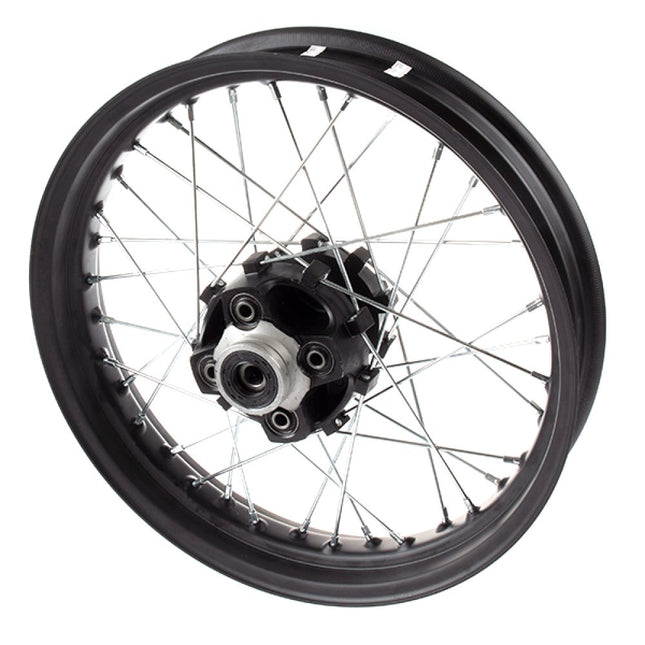 Rear Black Wheel 17 x 3.00inch for LJ125-9A, LJ125-9A-GT, SCMB125, LJ125-9A-GT-E5, LJ