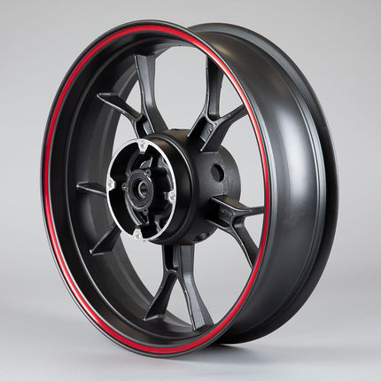 Rear Black/Red Wheel 17 x 4.50inch for SY125-10-SE, MITT125GP