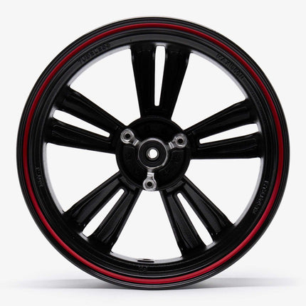 Front Black/Red Wheel 13 x 3.50inch for LJ125T-X-E5