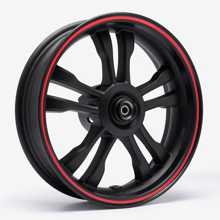Front Black/Red Wheel 13 x 3.50inch for LJ125T-9M-E5