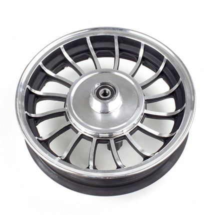 Front Silver/Black Wheel 10 x 2.50inch (Disc Brake)