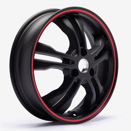 Rear Black/Red Scooter Wheel for LJ125T-9M-E5