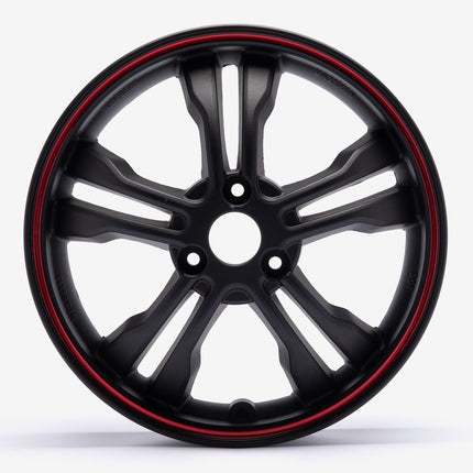 Rear Black/Red Scooter Wheel for LJ125T-9M-E5